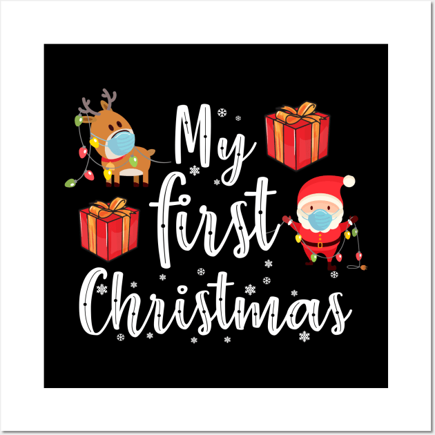 My First Christmas Sweater 2020 Wall Art by KsuAnn